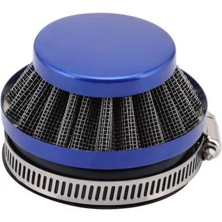 GOOFIT 58mm Air Filter Ersatz für 2 Stroke 47cc 49cc Scooter ATV Pocketbike Mini Quad Blue