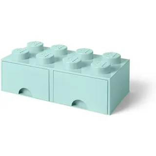 LEGO Aufbewahrungsbox LEGO Brick Drawer 8 1-tlg. aquablau