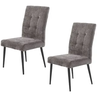 4-Fußstuhl JOCKENHÖFER GRUPPE "Suma", schwarz, B:54cm H:101cm T:65cm, Stühle, 4-Fußstuhl, 4-Fuss Stuhl, bis zu 200 kg belastbar, Taschenfederkern