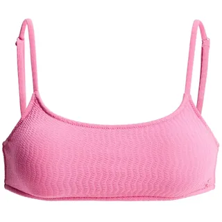 Triangel-Bikini-Top ROXY "Lagos Basic Bralette", Damen, Gr. XS, Cup B, pink cosmos, Obermaterial: 92% Microfaser, 8% Elasthan;, Bikini-Oberteile Triangel-Bikini-Top