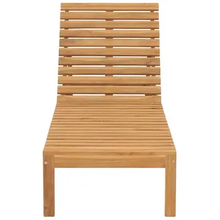 vidaXL Sonnenliege 200 x 60 x 30 cm Braun