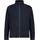 Fleecejacke Schwarz/Blau 48