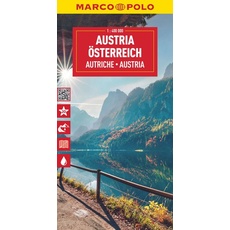 MARCO POLO Reisekarte Österreich 1:400.000