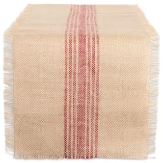DII Jute-Kollektion Küchentischplatte, rot, Table Runner, 14x72