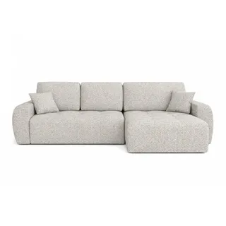 kaiser möbel Eckcouch Chenille 2-Sitzer Beige