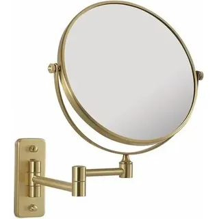 GAIA Vergrößerungs-Kosmetikspiegel, doppelseitig, Gold matt - Gold