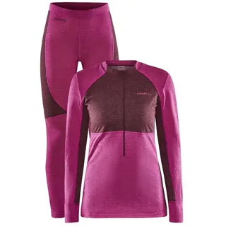 Craft Core Wool Mix Funktionsunterwäsche-set - Roxo / Punsch - M