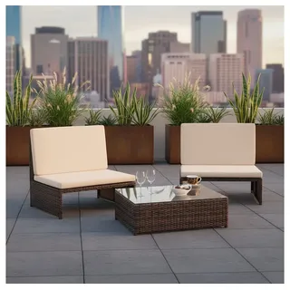 MuCoLa Lounge-Set braun 10001775