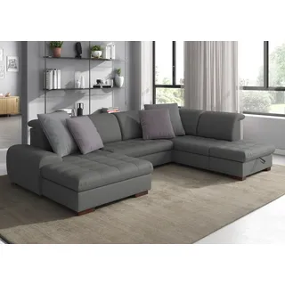 sit&more Luxor Sofakissen 60 x 60 cm Grau