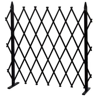 Dobar Rankgitter Gr. L 160 x 35 cm Schwarz