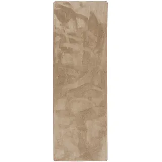 Snapstyle Luxus Super Soft Hochflor Teppich Läufer 100 x 200 cm Schwarz