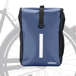 Wiltec Gepäckträgertasche 16 l blau