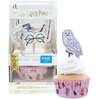 pme cake es s.l PME Harry Potter Bakförmchen & Tortenaufsatz Set, 24 stück, Harry Potter