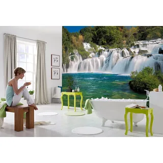KOMAR Fototapete Krka Falls 368 x 254 cm
