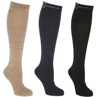 Kerbl 3223865 Grado Star Reitstrümpfe, Dunkle Marine, Größe 40-42