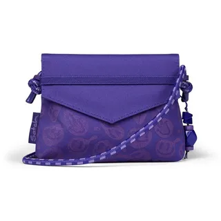 Satch Bright Faces Clutch Lila