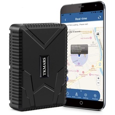 GPS Tracker mit starken Magneten, Echtzeit Tracking GPS Fahrzeug Tracking GPS Sender Magnetische GPS Locator Auto Fahrzeug GPS, 10000mah Akku Lange Standby GPS Locator mit Kostenlos APP