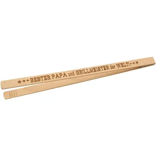 Spruchreif · Grillzange aus Holz mit Spruch · Männergeschenk · Grillwerkzeug für Männer · Geschenke für Männer · Vatertagsgeschenk · Grill Geschenke