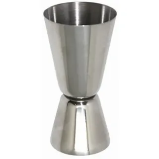 Vin Bouquet FIK 041 Jigger Messbecher Edelstahl 25 50 ml Cocktail Messbecher