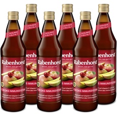 RABENHORST Für das Immunsystem 6er Pack (6 x 700 ml). Mehrfruchtsaft mit Zink und Vitamin C zur Unterstützung des Immunsystems