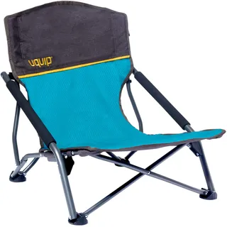 Uquip Campingstuhl Sandy Petrol I Faltbarer Strandstuhl mit 120 kg Traglast I kompakter Faltstuhl aus Stahl & Polyester I klappbarer Outdoor-Stuhl für Camping, Strand, Angeln, Garten & Festivals