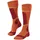 Energizing Wool Skisocken Orange 43-46