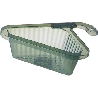 INF Spülbecken Dreieck Siebkorb - Multifunktionaler PP Organizer Grün