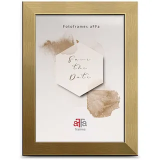 aFFa frames Bilderrahmen modern gold 9x13 cm 2er Set