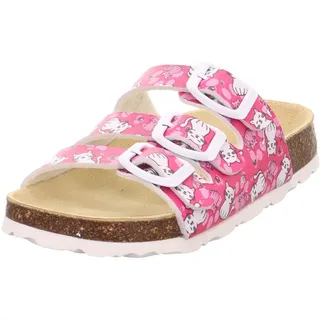 Fussbettpantoffel Pink/Mehrfarbig 33 EU