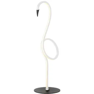 Elstead Lighting Led-Schreibtischleuchte , Weiß , Metall, Kunststoff , Flamingo , Tierform , 50 cm , Grüner Punkt, RoHS, Europäischer Sicherheitsstandard , Lampen & Leuchten, Leuchtenserien