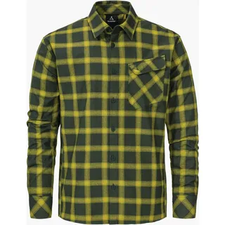 Schöffel Herren Style Poplar Hemd (Größe 3XL, gelb)