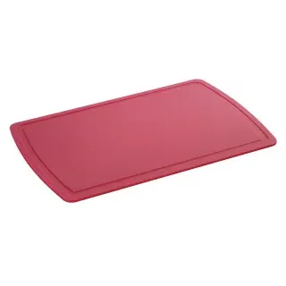 Zassenhaus EasyCut Thermoflex Schneidunterlage, 38 x 25 x 0,4 cm, Matte aus hochwertigem, flexiblem Kunststoff, Farbe: rot