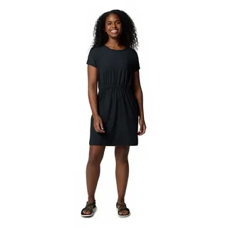 Columbia Kurzarmkleid Schwarz M