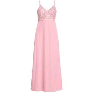 Abendkleid VERA MONT "Abendkleid mit Stickerei", Damen, Gr. 32, EURO, rosa (vintage blossom), Obermaterial: 100% Polyester PES., Kleider Abendkleid