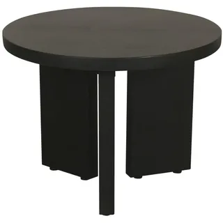 byLIVING Beistelltisch Round Schwarz Akazie 40 x 30 cm