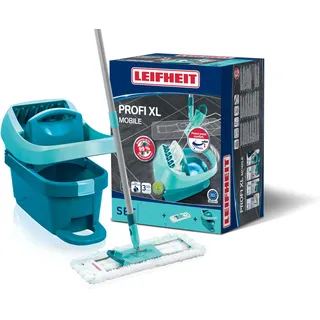 Leifheit Set Wischtuchpresse Profi XL Türkis