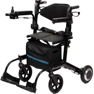 Elektrische Rollstuhl / Rollator moderne 2-in-1-Lösung