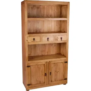 Mexico Bücherregal Massivholz Pinie  Mexiko Möbel Mexikanisch