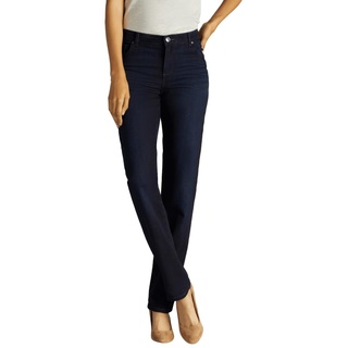 Lee Damen Relaxed Fit Straight Leg Jeans, Niagara, 36 Long