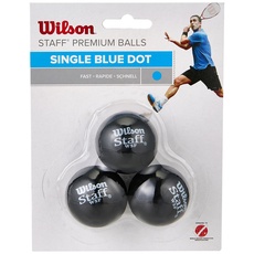 Wilson Squash-Ball, Staff, 2 Stück, Blau, Schwarz, WRT617500