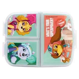 Paw Patrol Kinder Brotdose Lunchbox mit 3 Fächern & tollem Design
