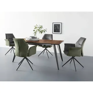 Hela Esszimmersessel SUSANNE Mikrofaser grün