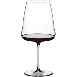 Riedel Vorteilsset 4 Glas  WINEWINGS CABERNET SAUVIGNON SINGLE PACK 1234/0 und 4 EKM Living Trinkhalme aus Edelstahl