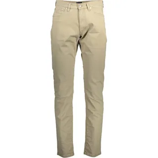 GANT Bio-Baumwollhose mit Taschen Beige : Größe - 35L34 Größe: 35L34 - Beige