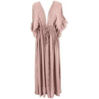 Modischer Damen-Cardigan mit Kordelzug, Badeanzug, kurzärmelig, Kaftan, langes Kleid, bequem für Mädchen, Liebhaber, Geschenk, Strand, Kaftan, Kleider für Frauen, lockere Strand-Maxikleid für Pool