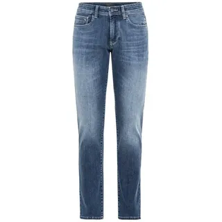 CAMEL ACTIVE 5-Pocket-Jeans Madison leichter Used-Look, blau