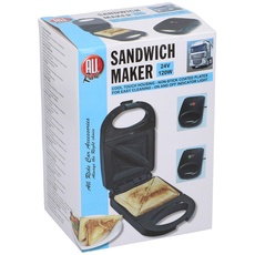 Sandwich Toaster Sandwichtoaster Kontaktgrill Sandwichmaker Sandwich Maker LKW Camping Reise 24V / 120W