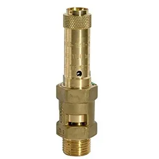 RIEGLER 104820-229.01-3,8 Sicherheitsventil, Messing, G 1/2, Ansprechdruck 3,8 bar, 1Stk