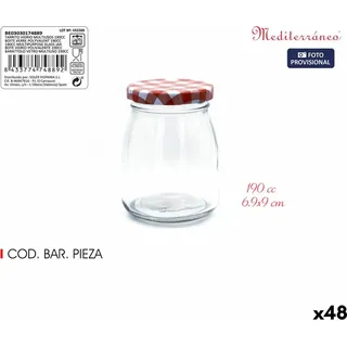 Mediterraneo Mehrzweck-Glasgefäß 190 ml Glas (48 Stück)