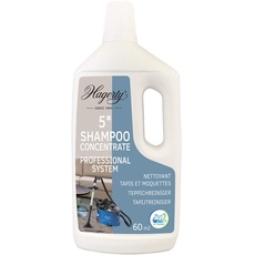 Hagerty Teppichreiniger 1L Shampoo Concentrate I Teppichshampoo für Waschsauger zum Entfernen von Flecken und Gerüchen I Hochwirksames Polsterreiniger Konzentrat zur porentiefen Reinigung